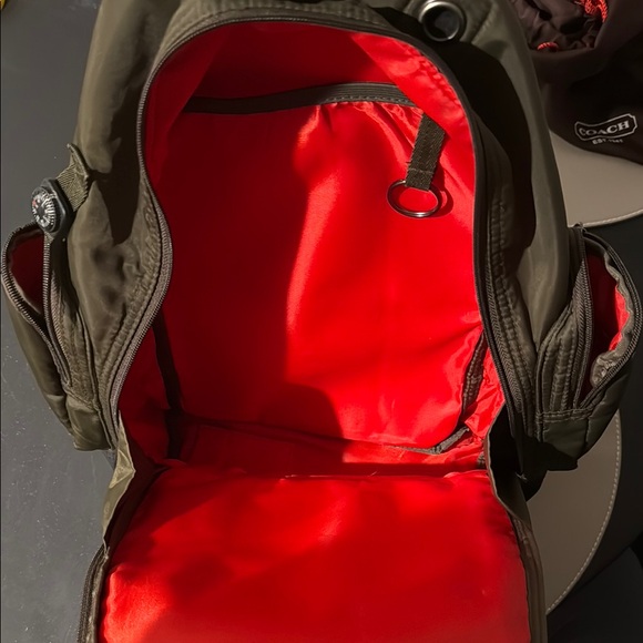 Olive Green Backpack - Picture 3 of 3